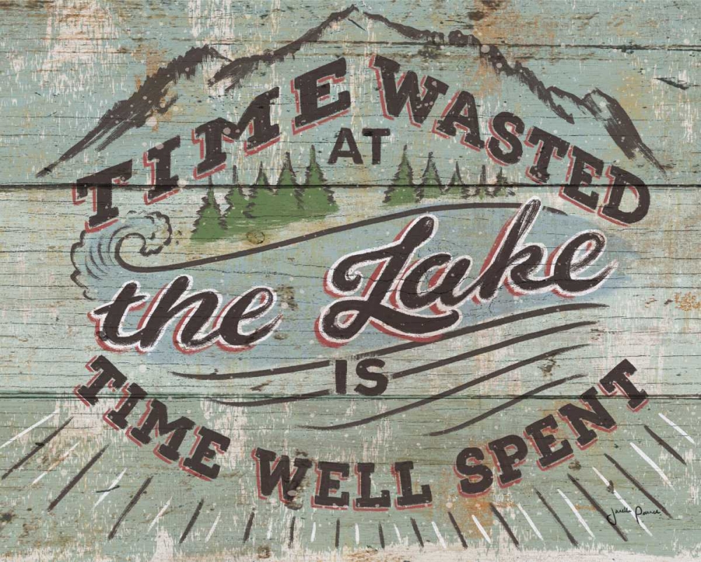 Wall Art Painting id:72719, Name: Cabin Fever III, Artist: Penner, Janelle