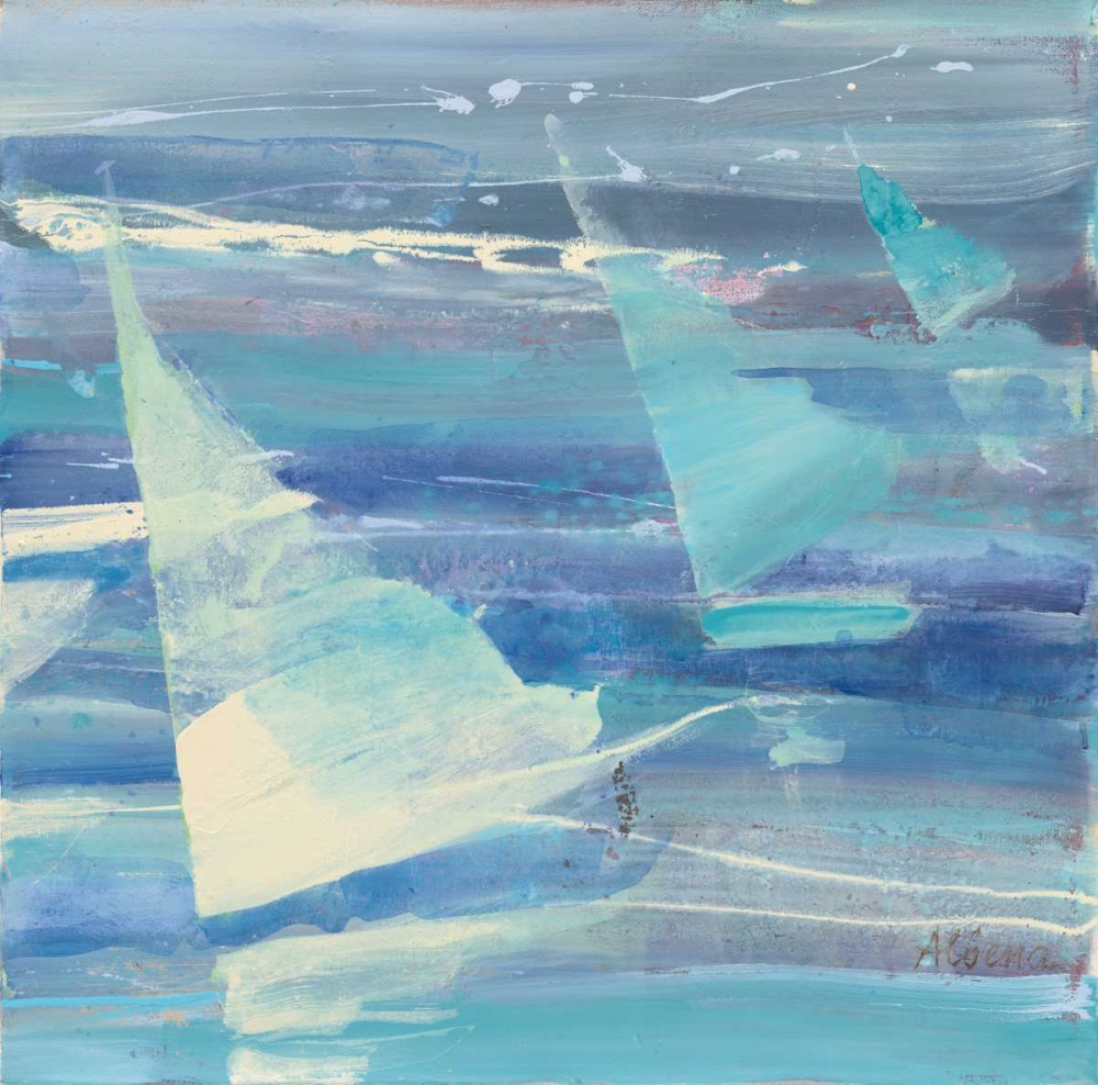 Wall Art Painting id:71987, Name: Summer Sail II, Artist: Hristova, Albena