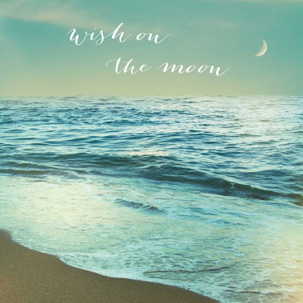 Art Print: Moonrise Beach Inspiration