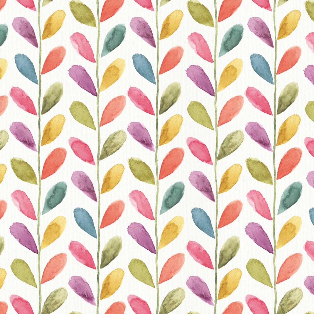 Art Print: Rainbow Seeds Pattern X
