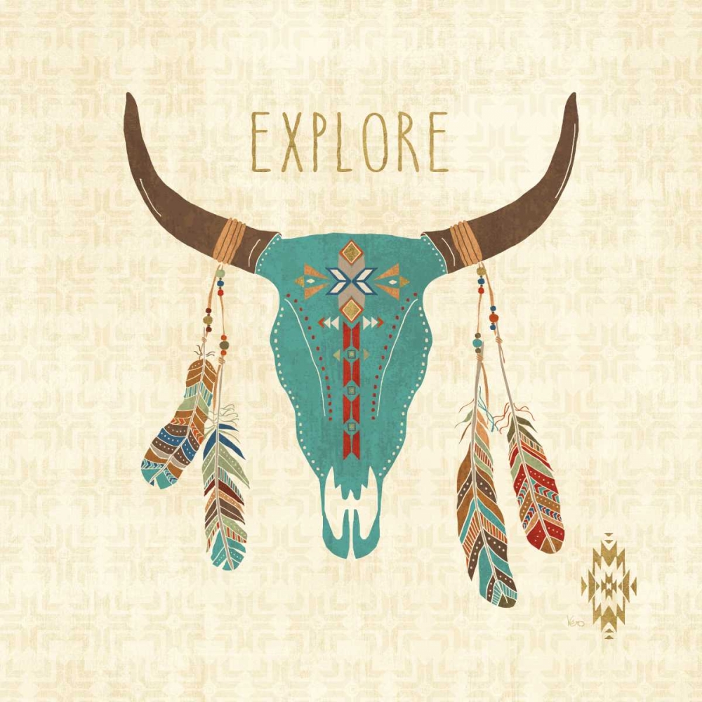 Wall Art Painting id:73586, Name: Southwest at Heart II, Artist: Charron, Veronique