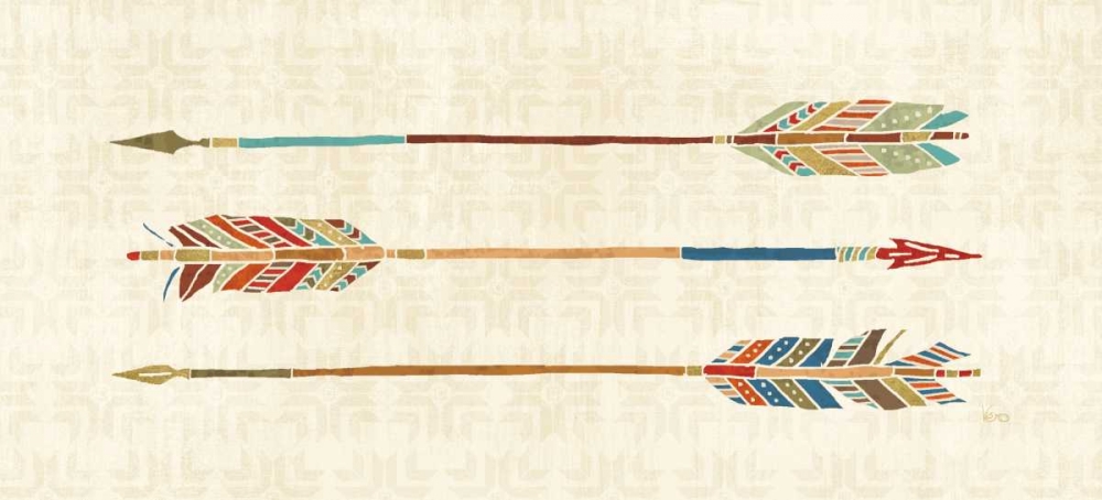 Wall Art Painting id:73612, Name: Southwest at Heart VIII, Artist: Charron, Veronique