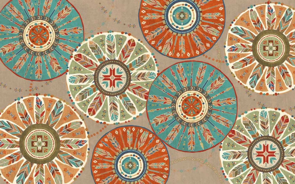 Wall Art Painting id:73587, Name: Southwest at Heart XII, Artist: Charron, Veronique