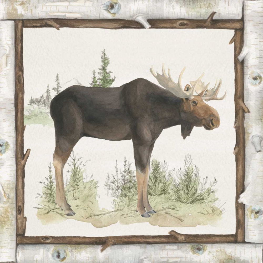 Wall Art Painting id:73476, Name: Family Cabin III, Artist: Grove, Beth