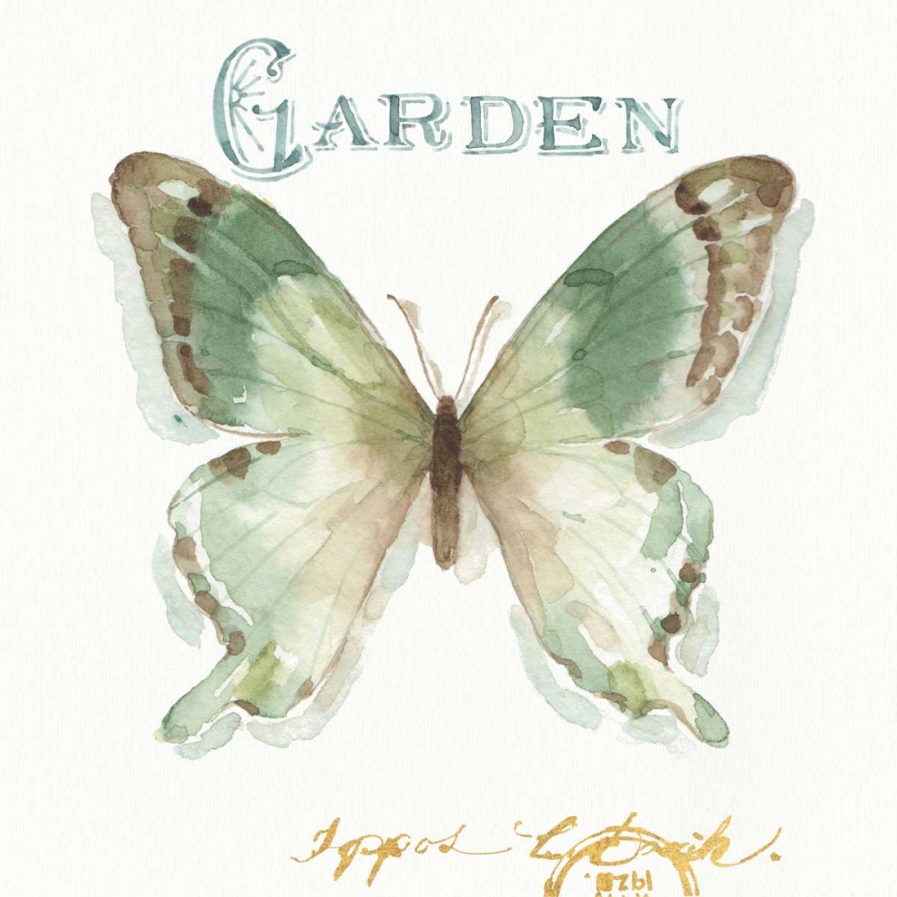 Wall Art Painting id:93250, Name: My Greenhouse Butterflies III, Artist: Audit, Lisa