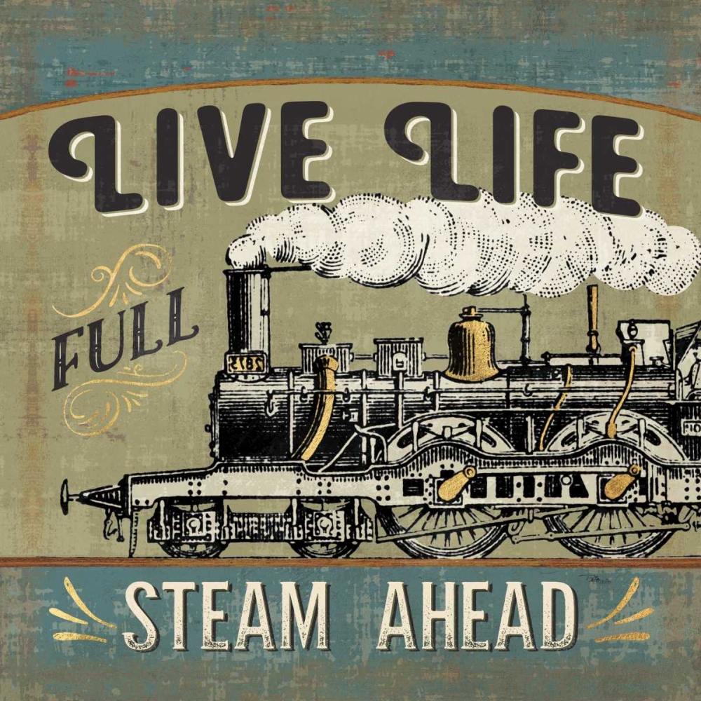 Art Print: A Great Journey XII