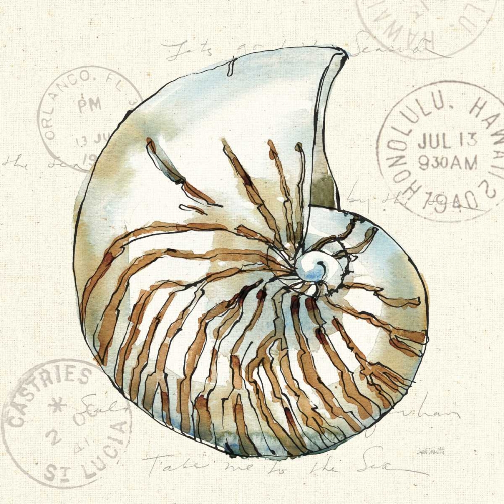 Art Print: Coastal Breeze V