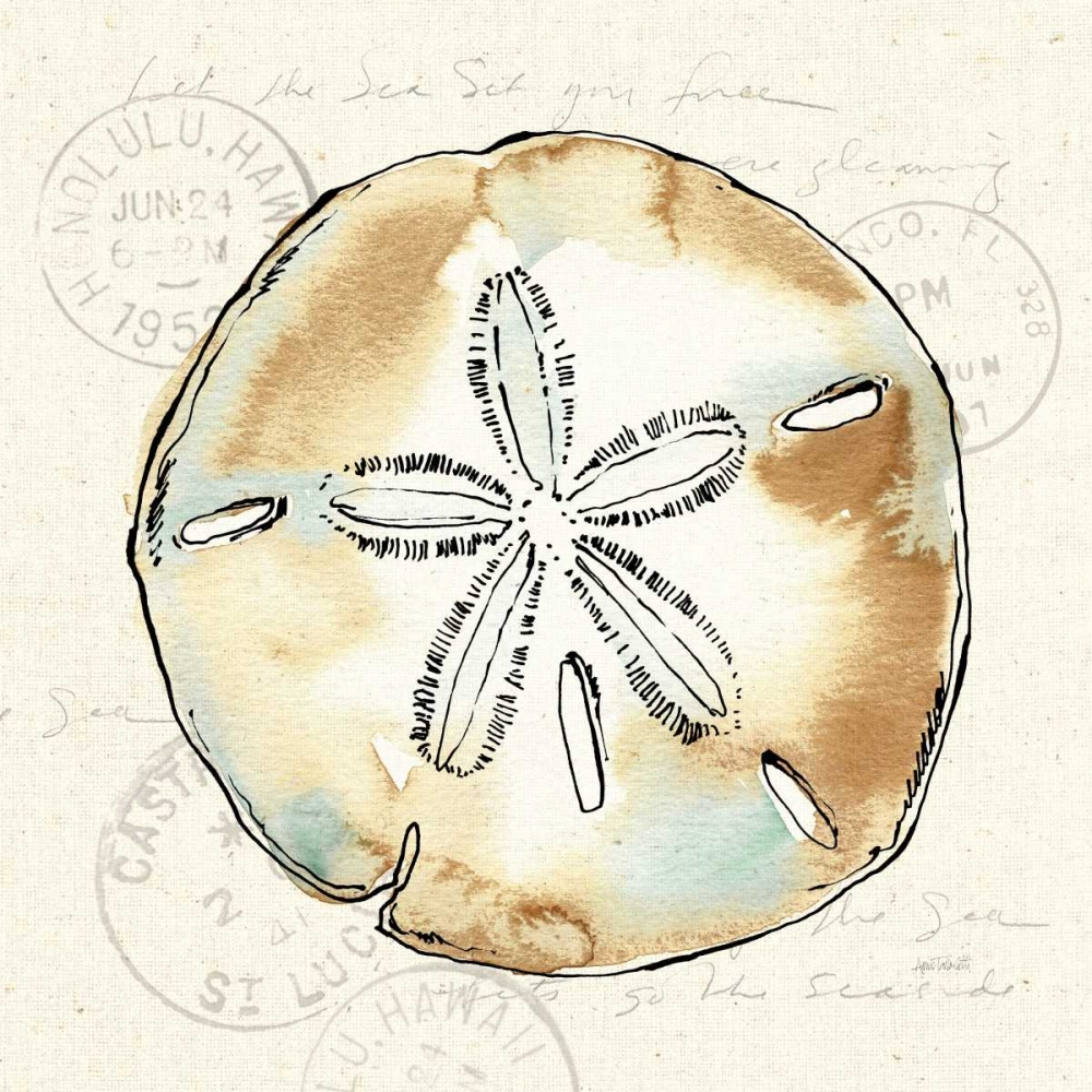 Art Print: Coastal Breeze VI