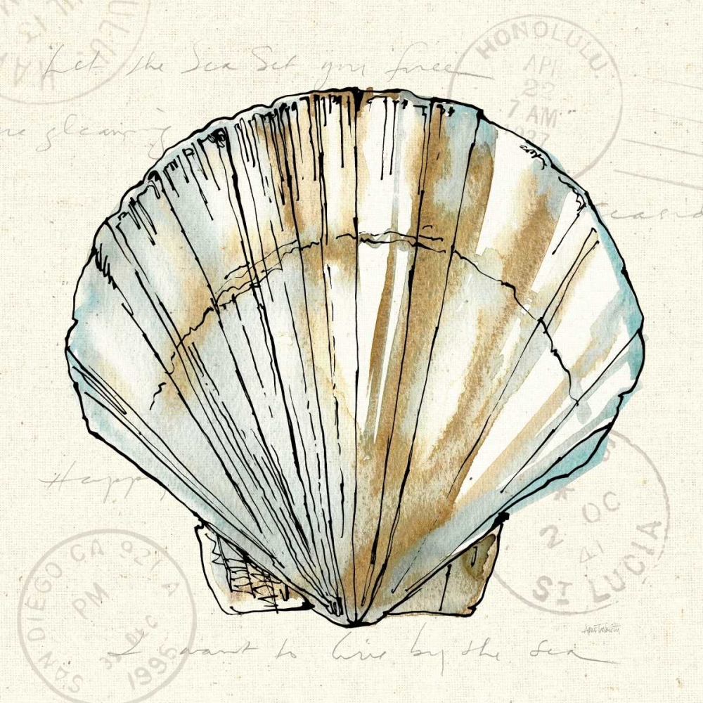 Art Print: Coastal Breeze VII