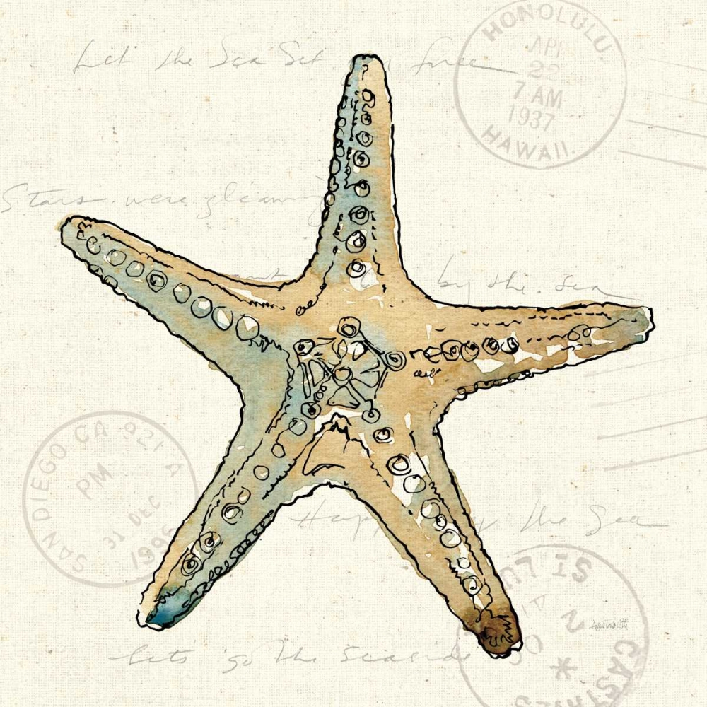 Art Print: Coastal Breeze VIII