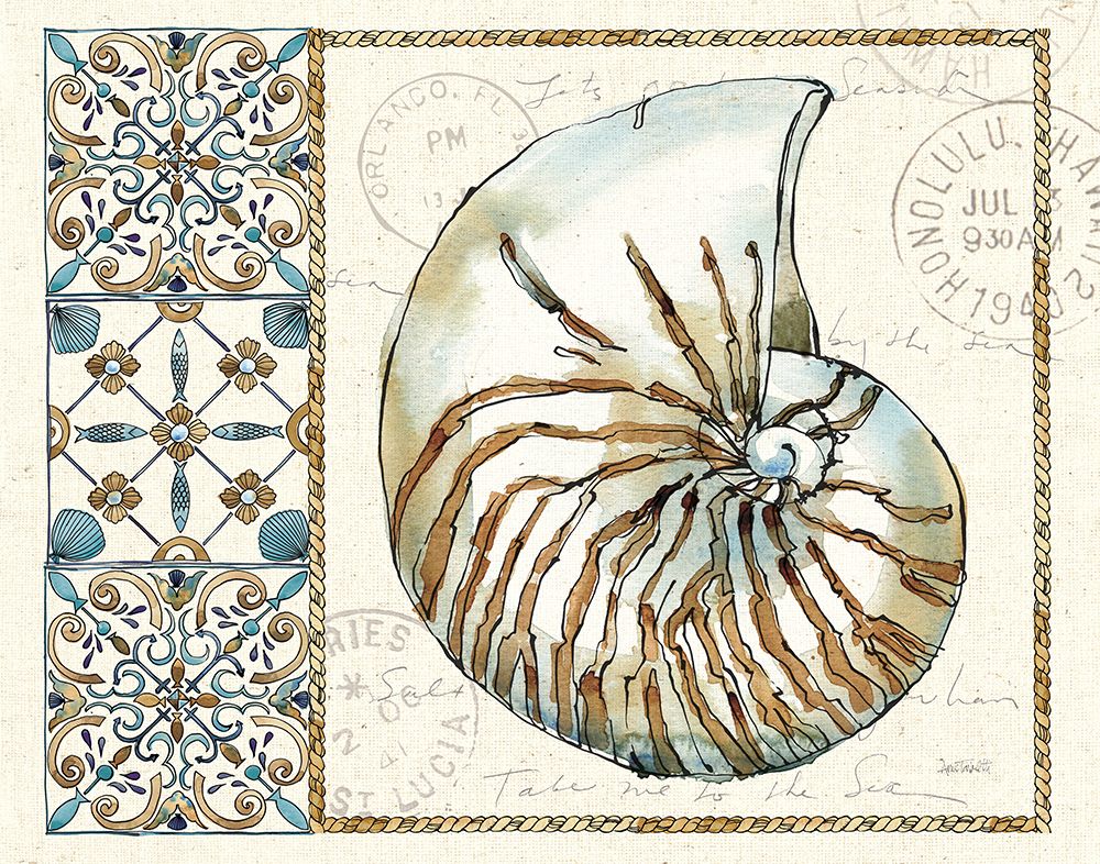 Art Print: Coastal Breeze I