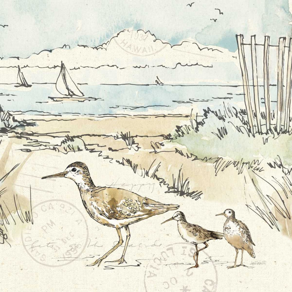 Art Print: Coastal Breeze XII