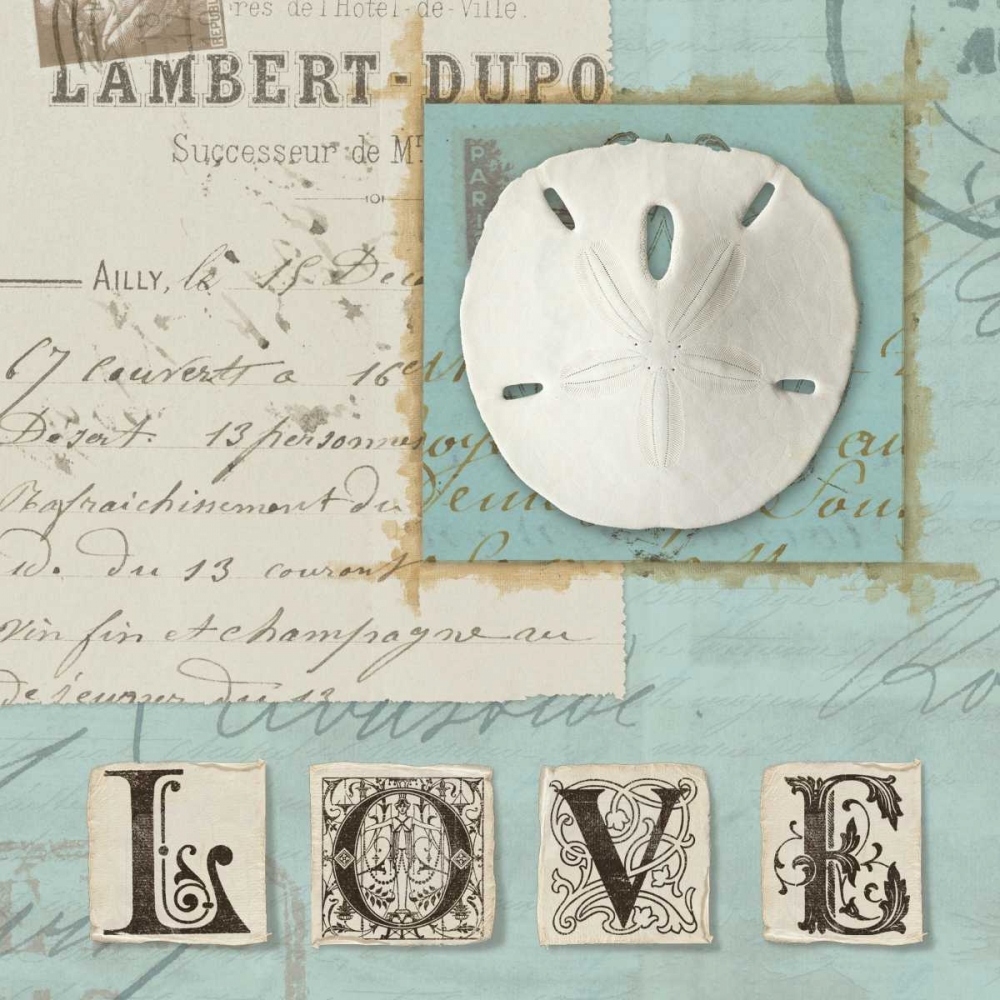 Art Print: Beach Journal I