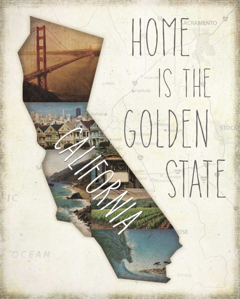 Art Print: InstaStates I