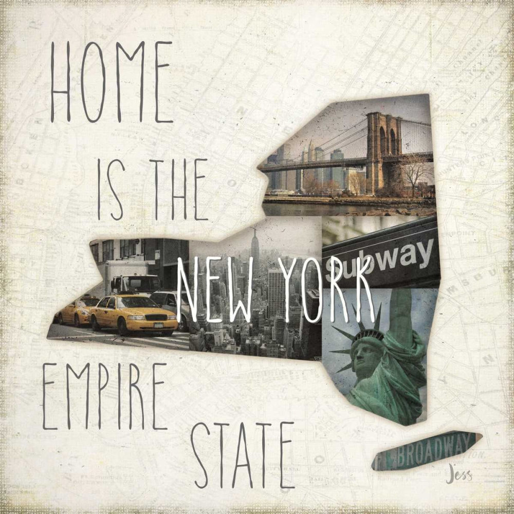 Art Print: InstaStates II