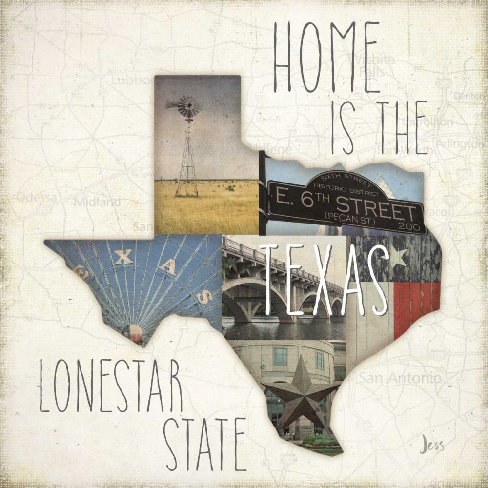 Art Print: InstaStates III