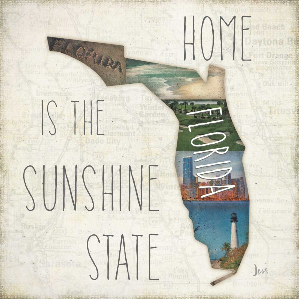 Art Print: InstaStates IV