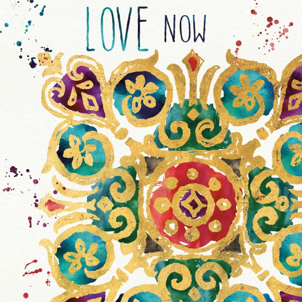 Art Print: Little Jewels Words III