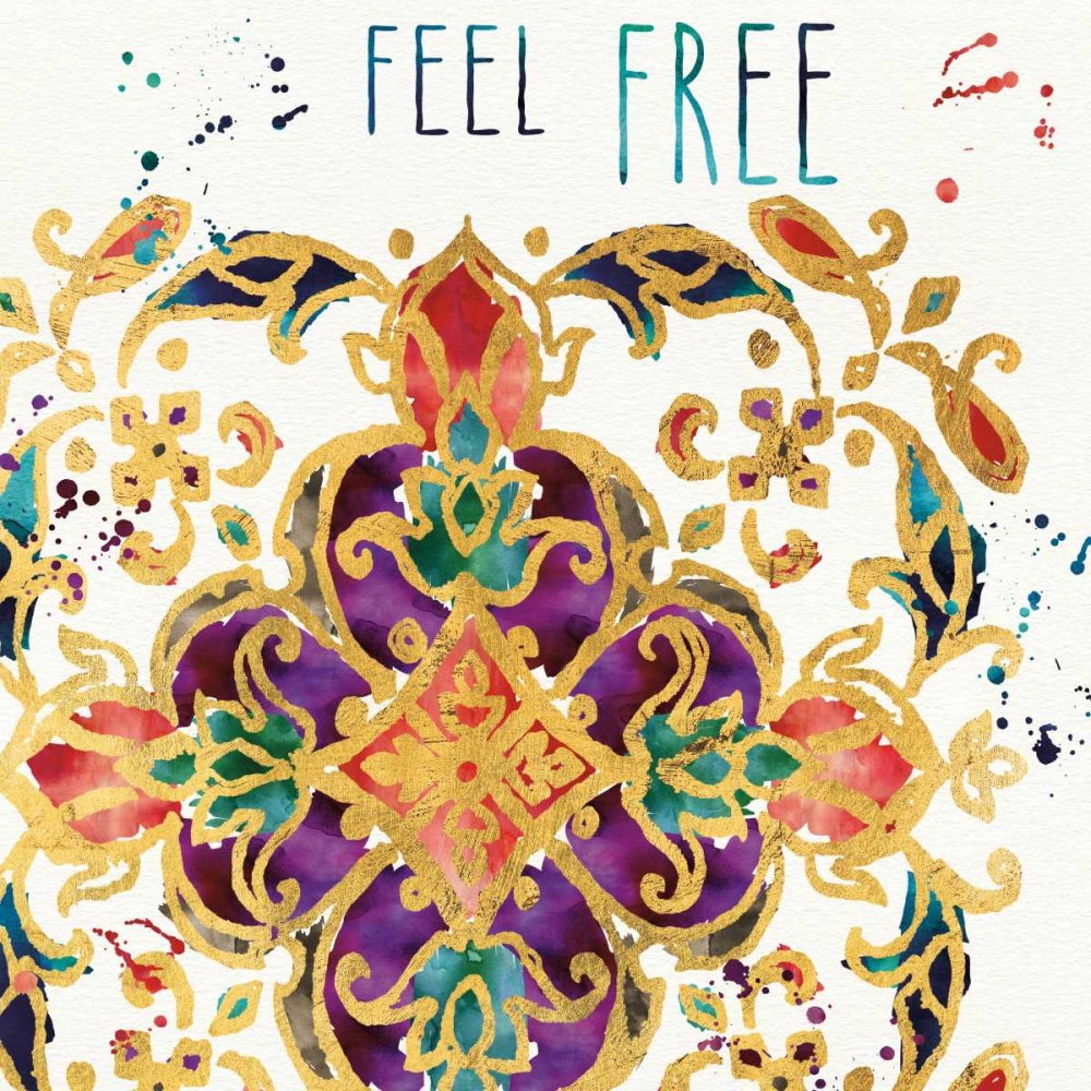 Art Print: Little Jewels Words IV