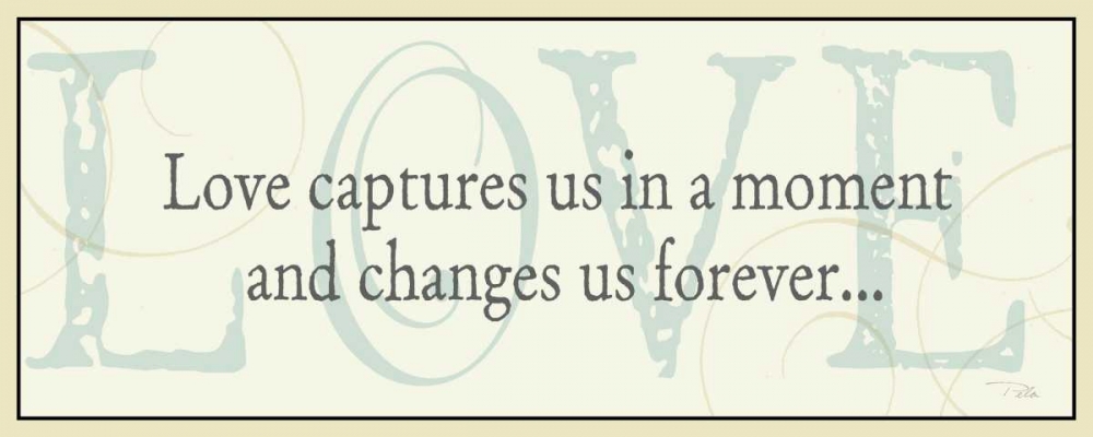 Art Print: Love Captures Us