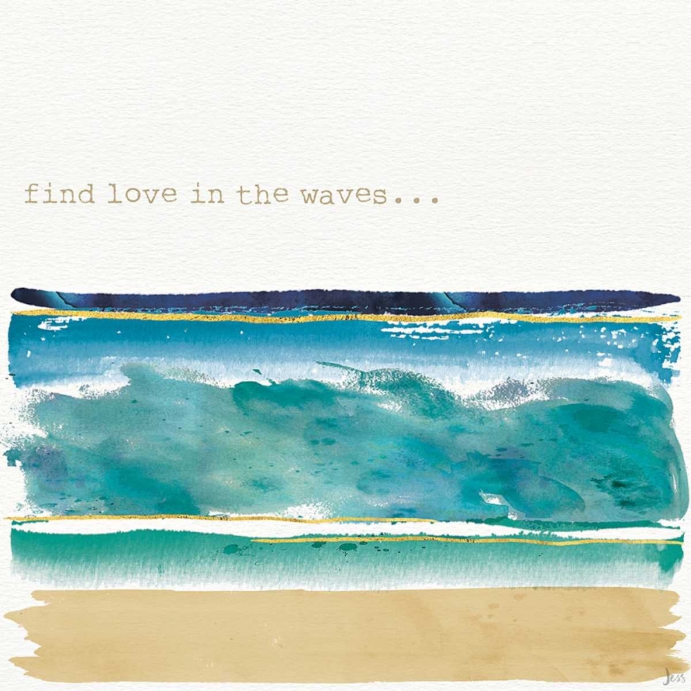 Wall Art Painting id:73419, Name: By the Sea II, Artist: Aiken, Jess