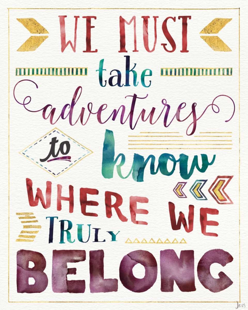 Wall Art Painting id:73421, Name: Lost in Words II, Artist: Aiken, Jess