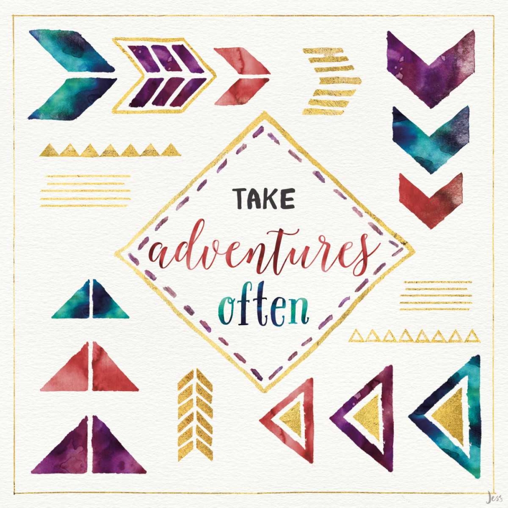 Wall Art Painting id:73425, Name: Lost in Words VI, Artist: Aiken, Jess