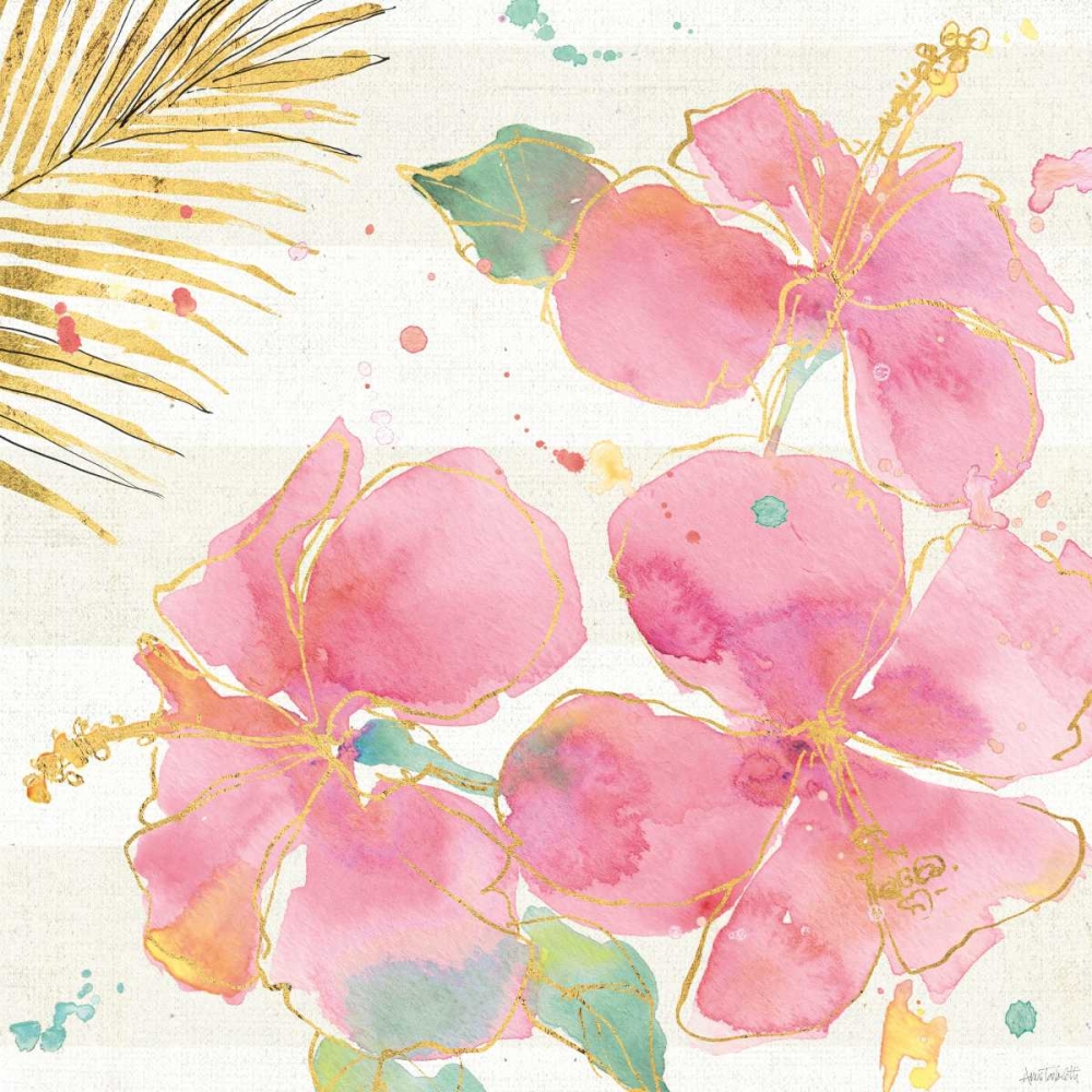 Art Print: Flamingo Fever VII