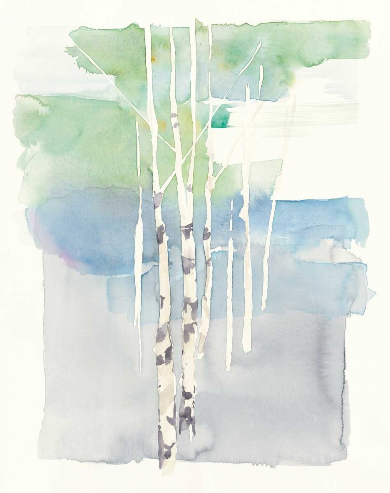 Wall Art Painting id:73439, Name: Aspens I, Artist: Tillmon, Avery