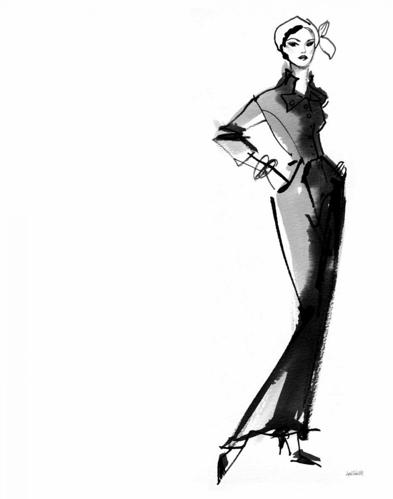 Wall Art Painting id:174893, Name: Fifties Fashion III, Artist: Tavoletti, Anne