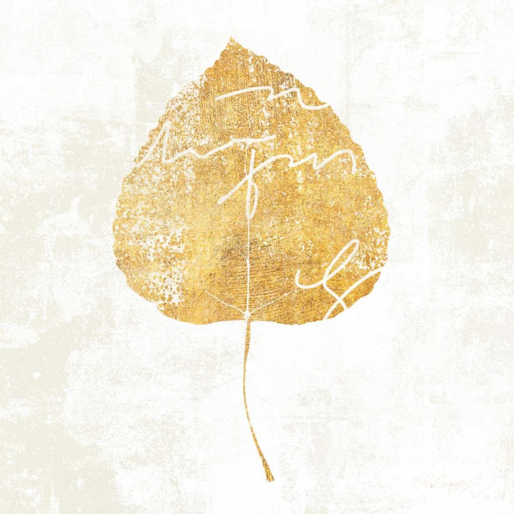 Wall Art Painting id:73068, Name: Bronzed Leaf II, Artist: Schlabach, Sue