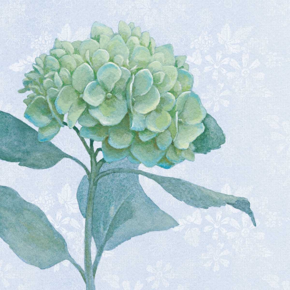 Wall Art Painting id:77883, Name: Blue Hydrangea I, Artist: Grove, Beth