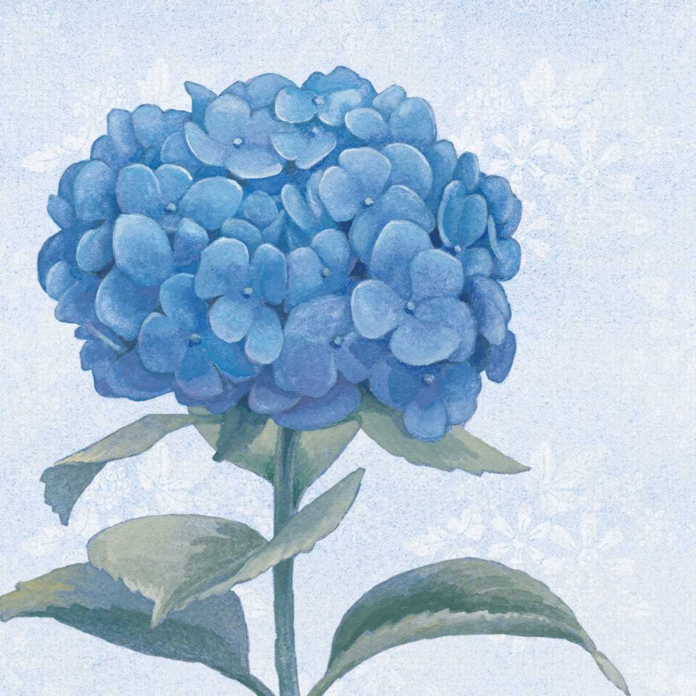 Wall Art Painting id:77885, Name: Blue Hydrangea III, Artist: Grove, Beth