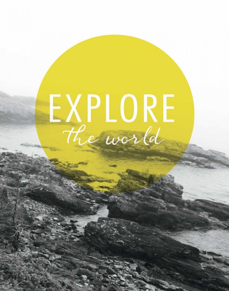 Art Print: Explore the World