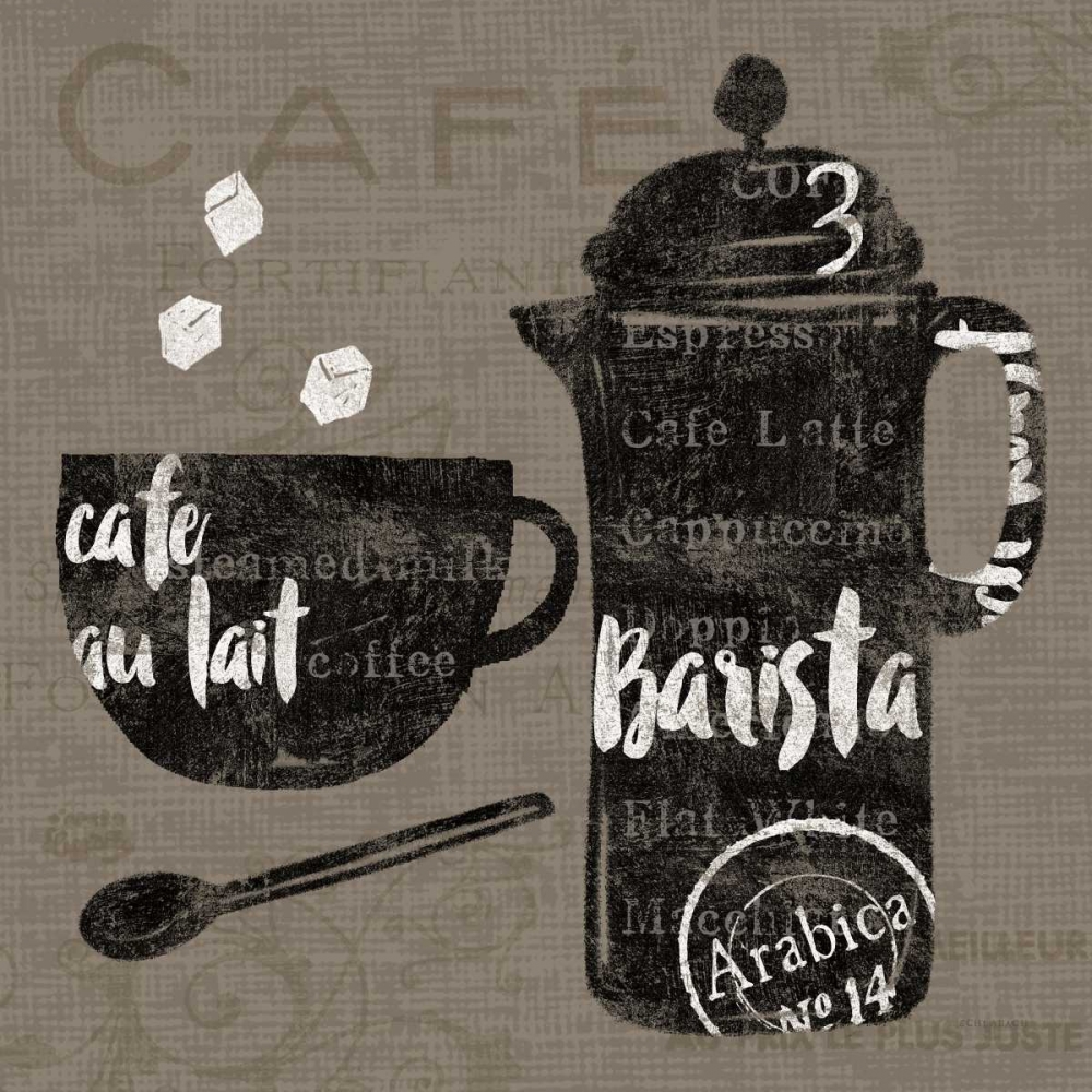 Wall Art Painting id:78315, Name: Linen Coffee II, Artist: Schlabach, Sue