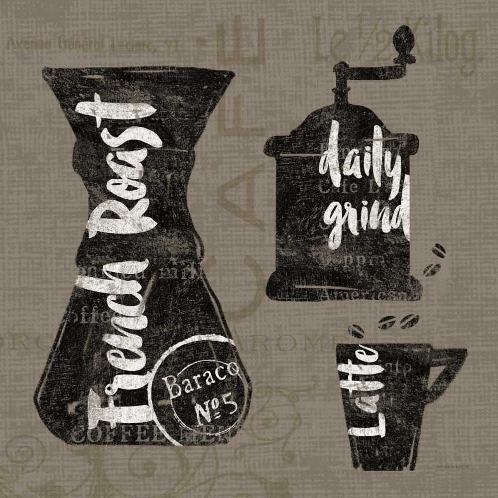 Wall Art Painting id:78313, Name: Linen Coffee IV, Artist: Schlabach, Sue