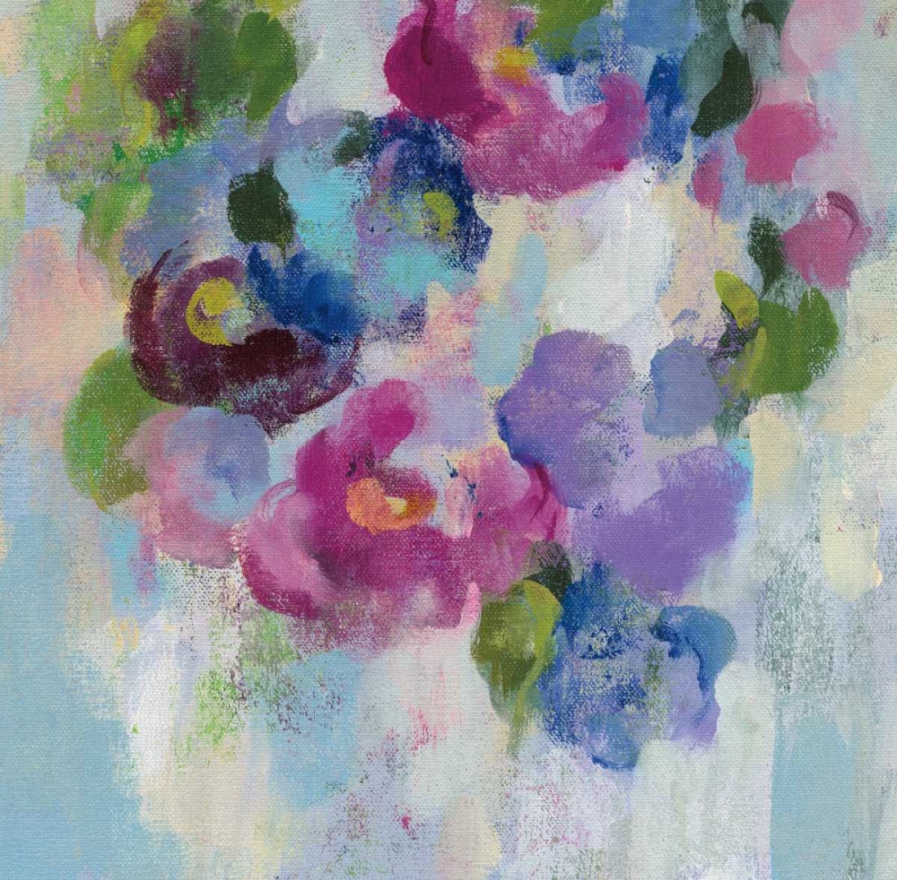 Wall Art Painting id:78289, Name: Pink and Blue II, Artist: Vassileva, Silvia