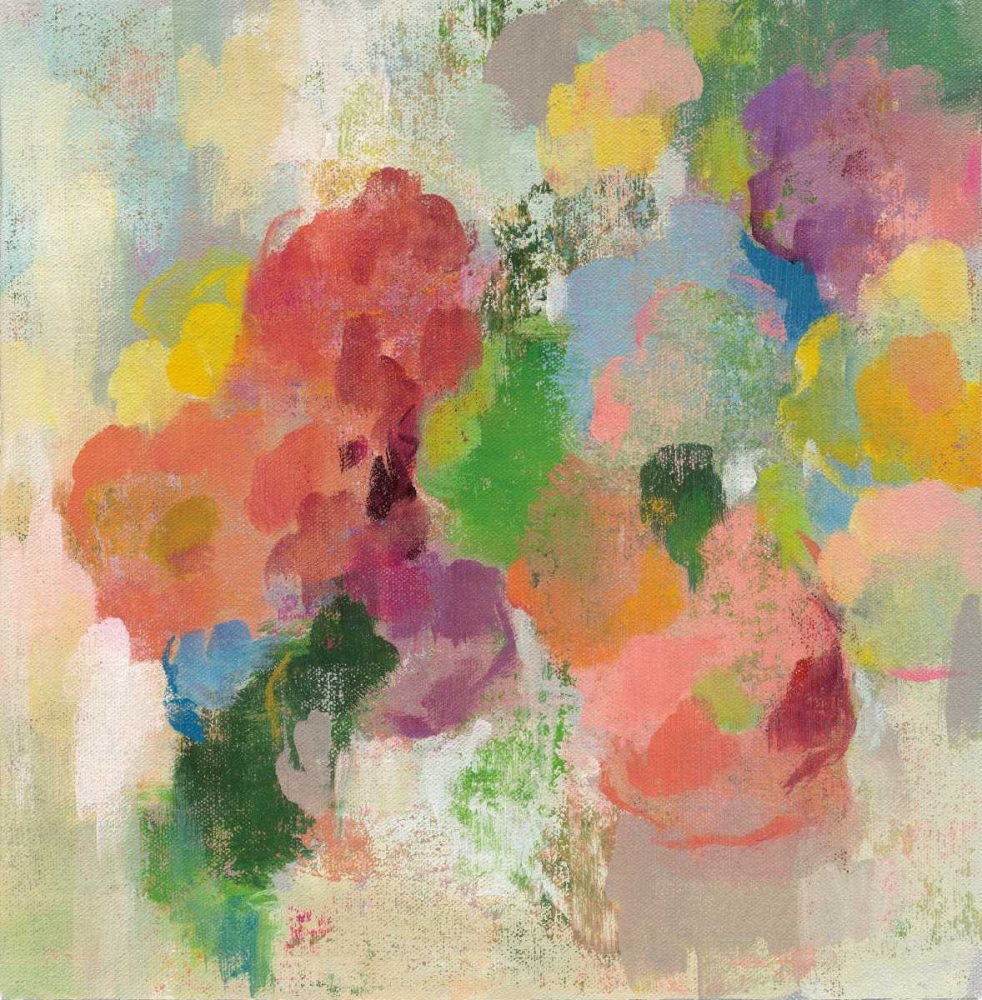 Wall Art Painting id:78301, Name: Colorful Garden III, Artist: Vassileva, Silvia