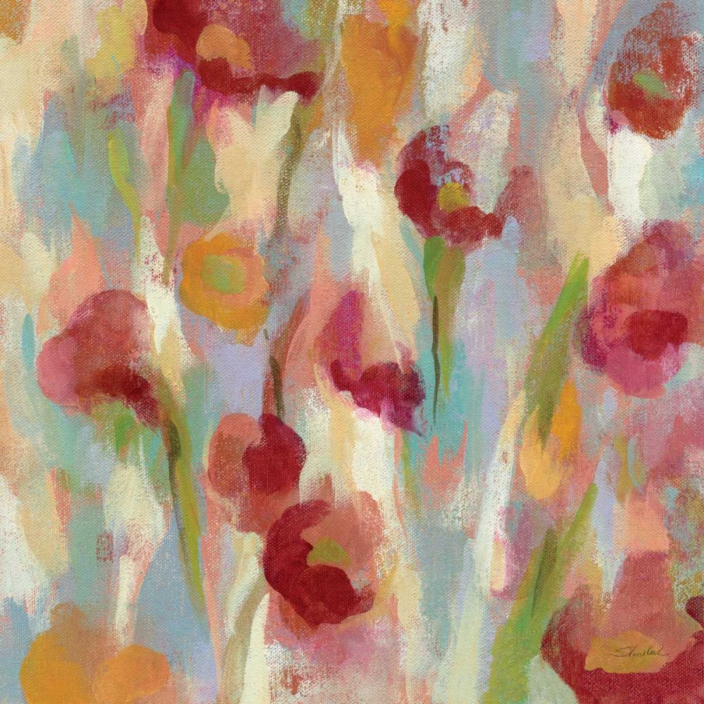 Wall Art Painting id:78363, Name: Breezy Floral II , Artist: Vassileva, Silvia