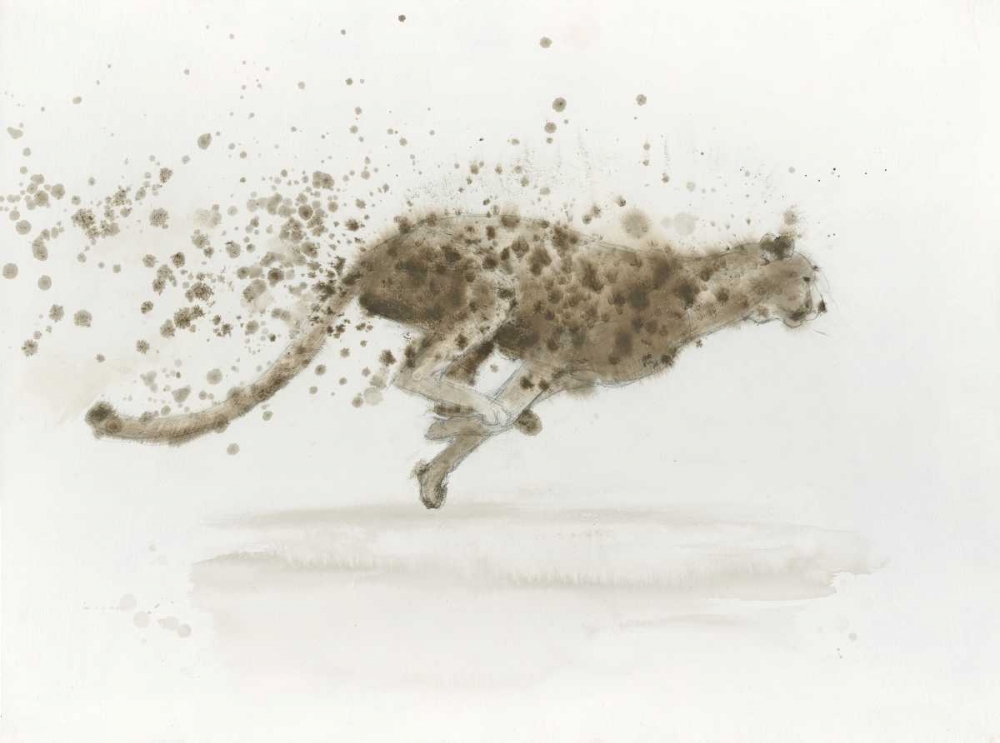 Wall Art Painting id:93290, Name: Cheetah v.2, Artist: Wiens, James