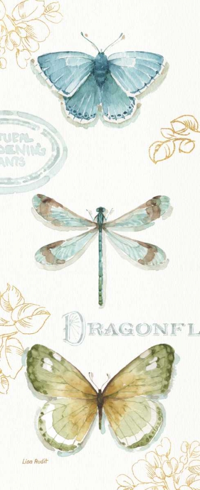 Wall Art Painting id:93297, Name: My Greenhouse Butterflies V, Artist: Audit, Lisa