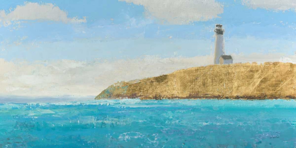 Wall Art Painting id:85035, Name: Lighthouse Seascape II Crop II , Artist: Wiens, James