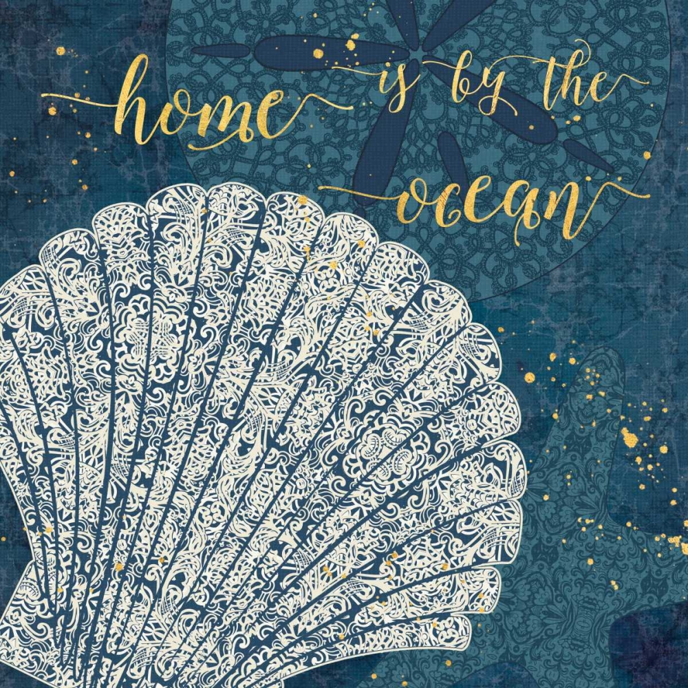 Art Print: Coastal Lace III