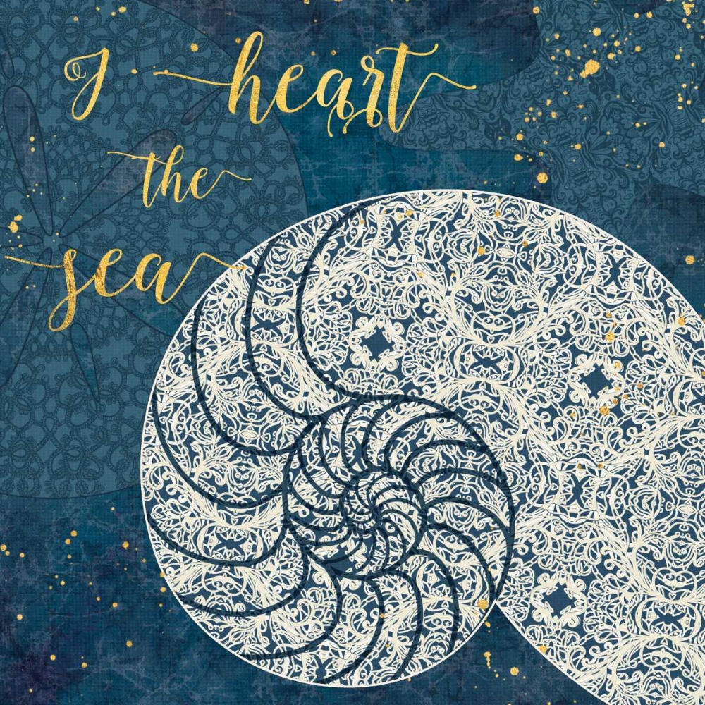 Art Print: Coastal Lace IV