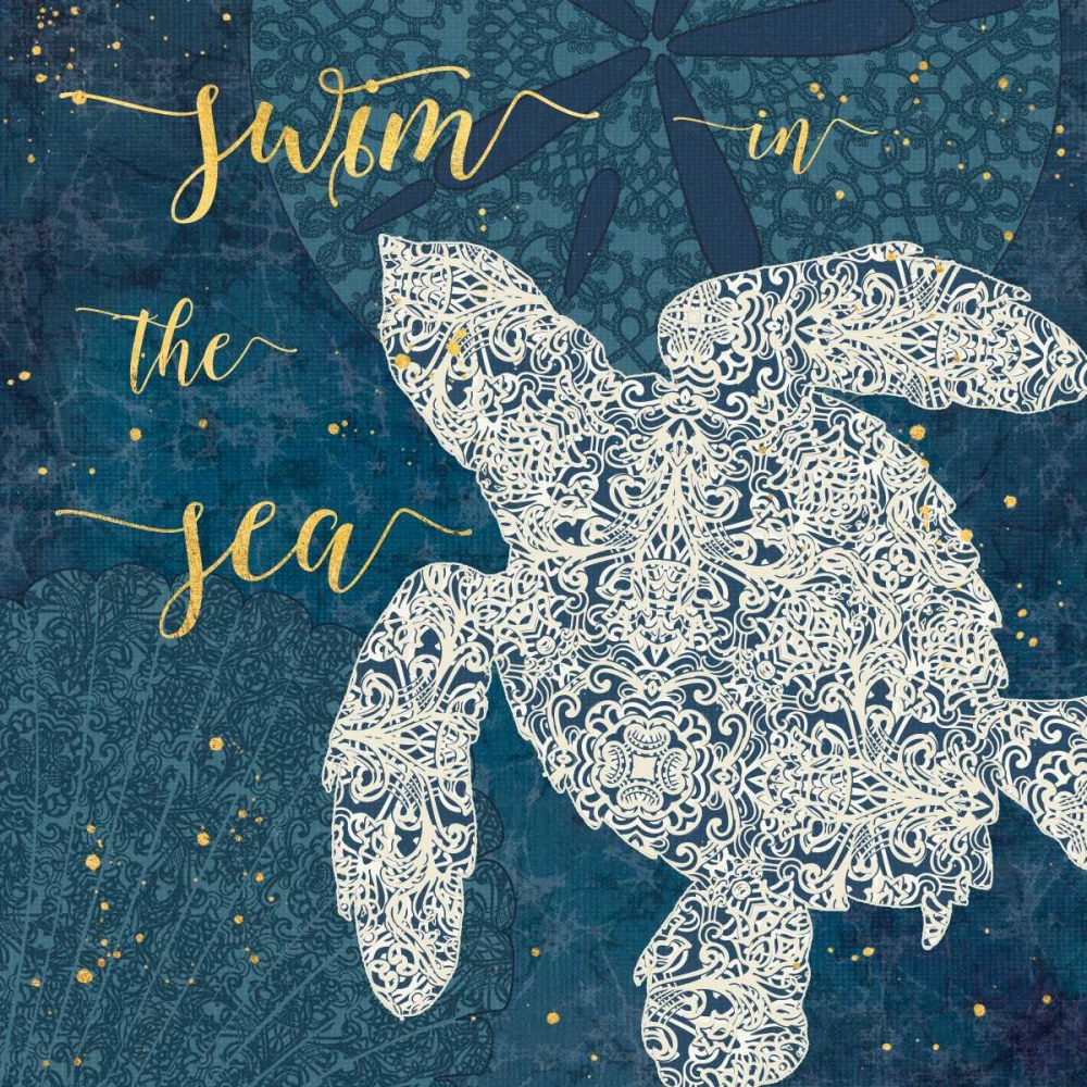 Art Print: Coastal Lace VI