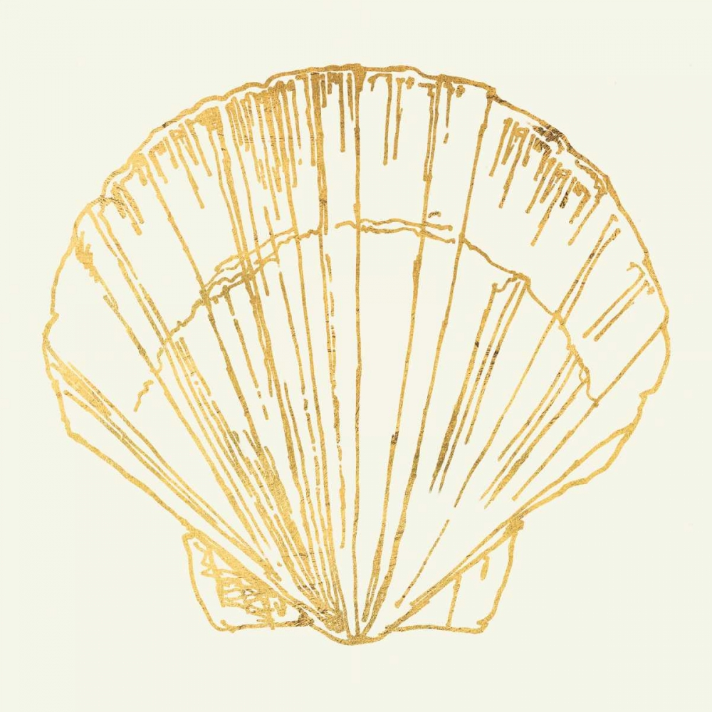 Art Print: Coastal Breeze Shell Sketches