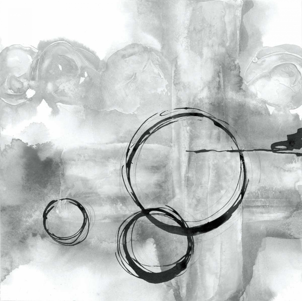 Wall Art Painting id:85140, Name: Full Circle II Gray, Artist: Paschke, Chris