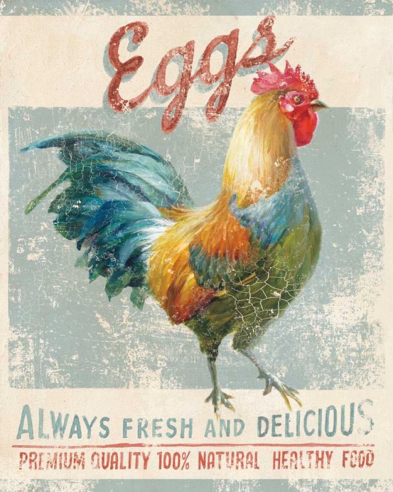 Wall Art Painting id:121790, Name: Farm Nostalgia VI, Artist: Nai, Danhui