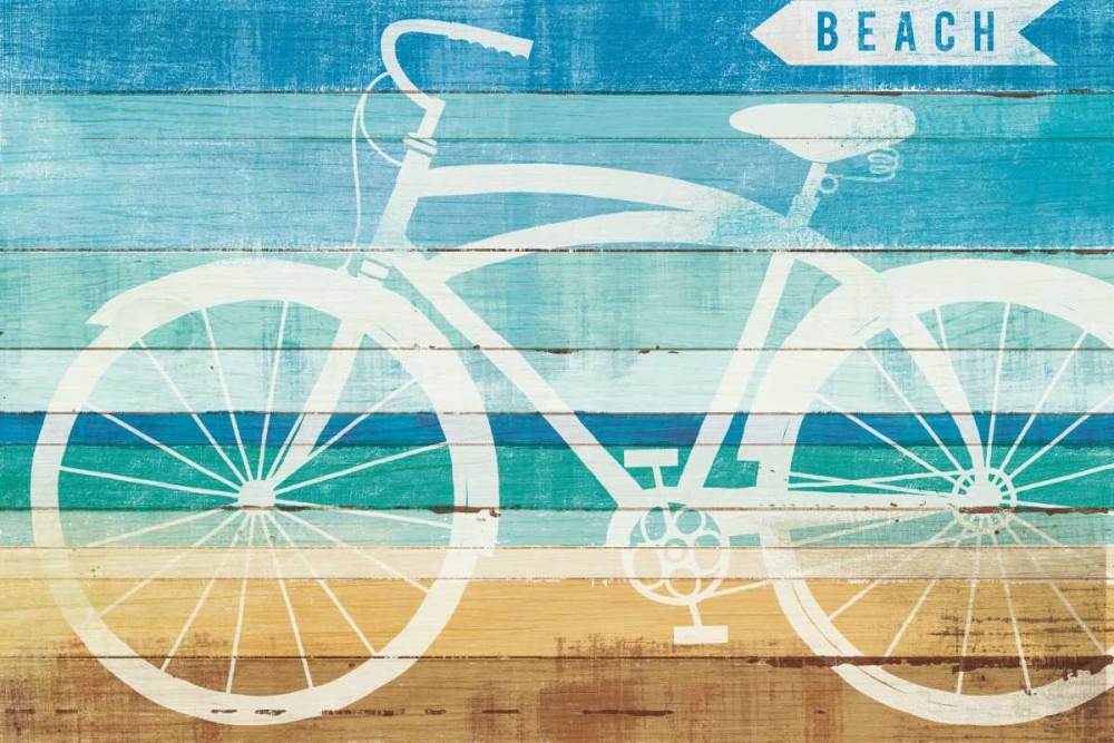 Wall Art Painting id:151387, Name: Beachscape Cruiser II, Artist: Mullan, Michael