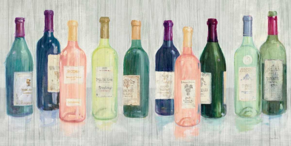 Wall Art Painting id:87238, Name: Keeping Good Company on Wood, Artist: Tillmon, Avery